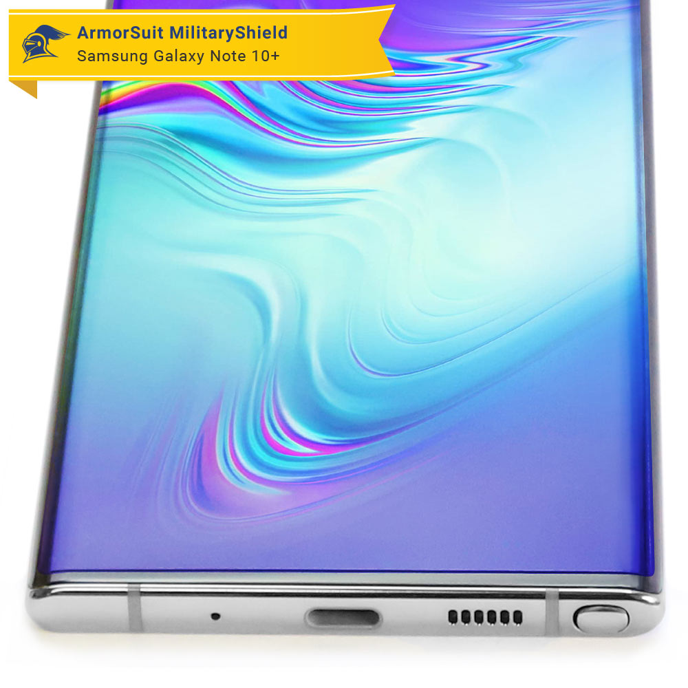 [2-Pack] Samsung Galaxy Note 10 Plus Screen Protector - [Case-Friendly]