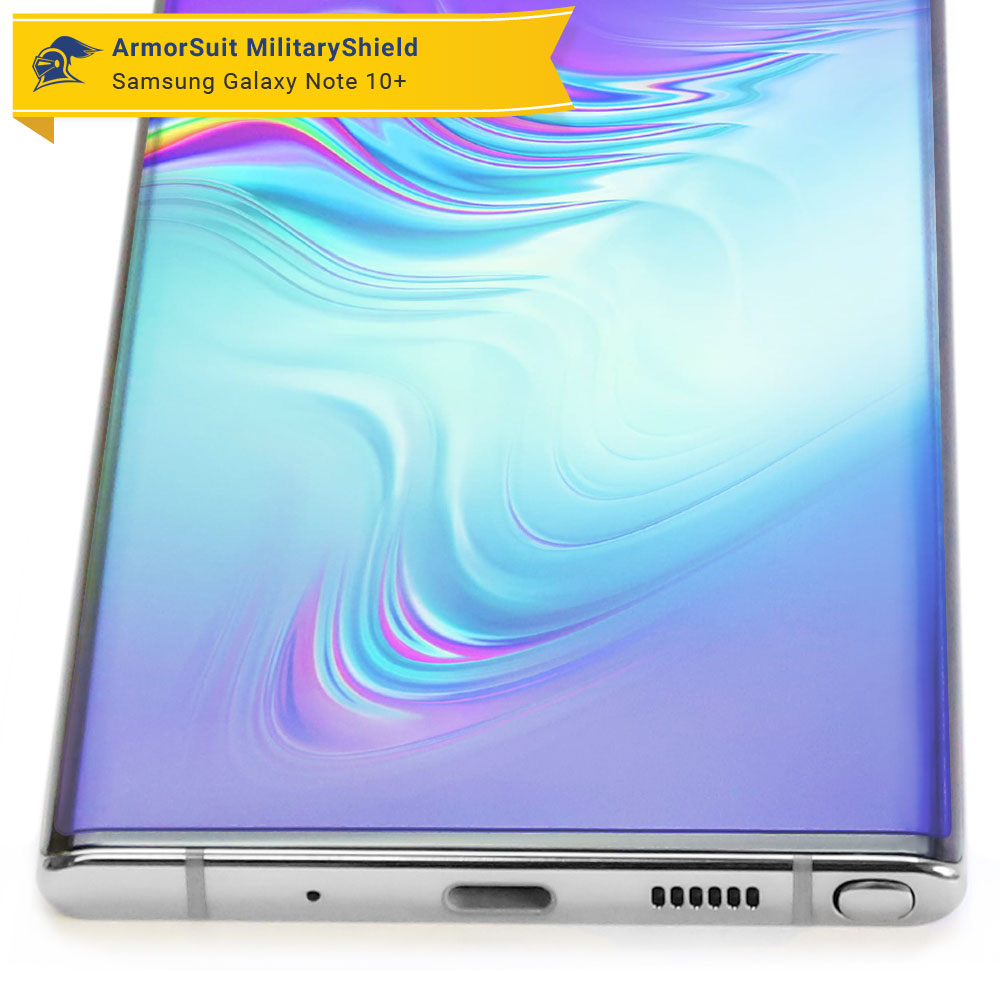 [2-Pack] Samsung Galaxy Note 10 Plus Screen Protector - [Case Friendly Matte]
