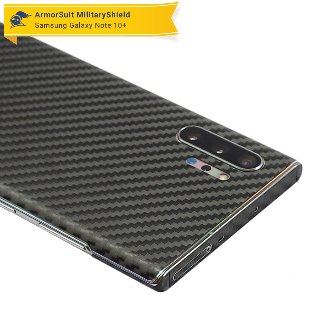 Samsung Galaxy Note 10 Plus Carbon Fiber Skin Protector