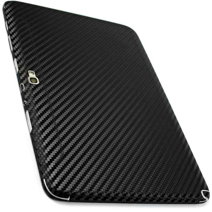 Samsung Galaxy Note 10.1 Screen Protector + Black Carbon Fiber Skin Protector