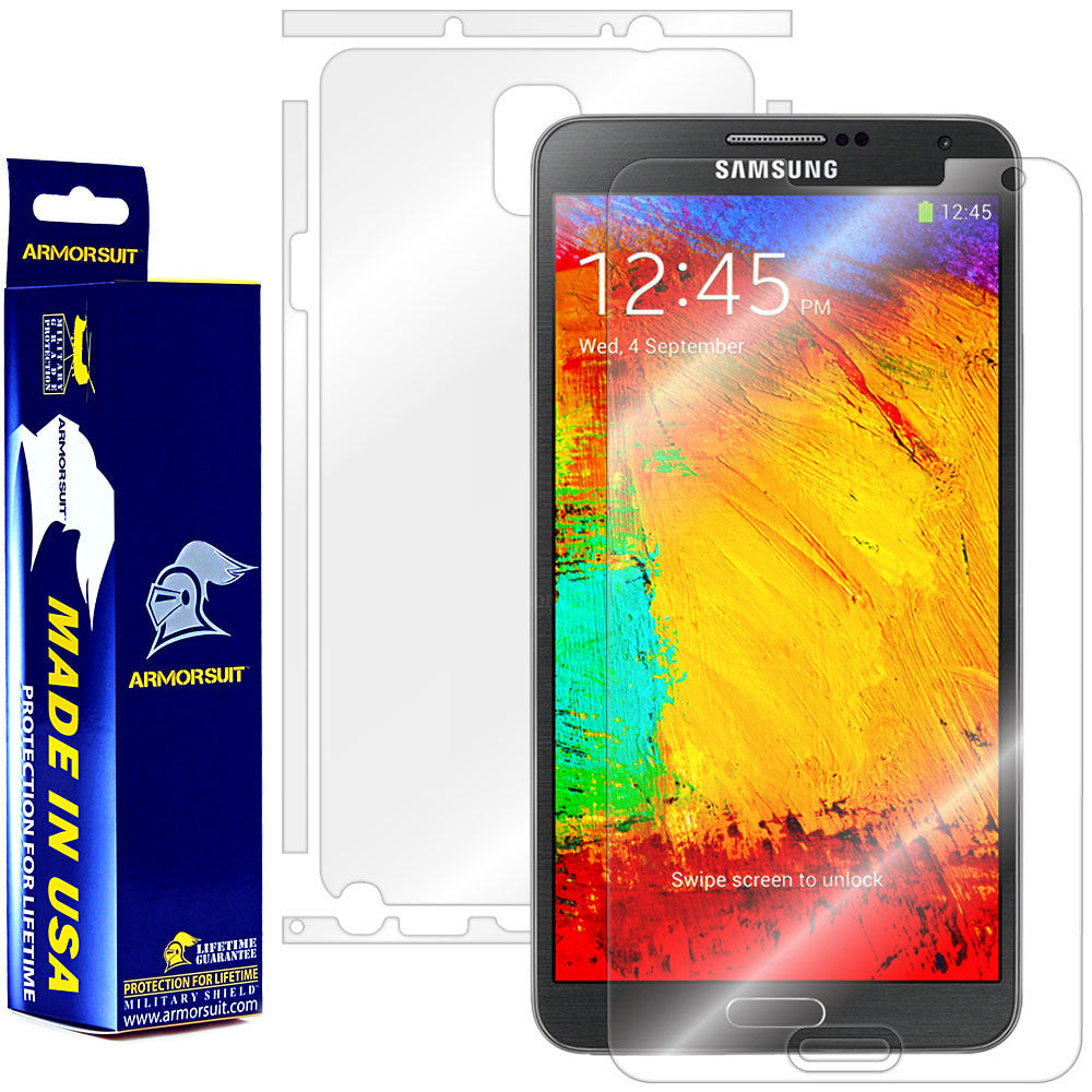 Samsung Galaxy Note 3 Full Body Skin Protector