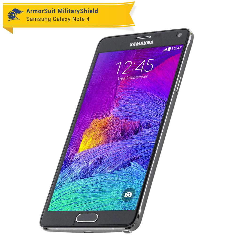 [2-Pack] Samsung Galaxy Note 4 Screen Protector (Case-Friendly)
