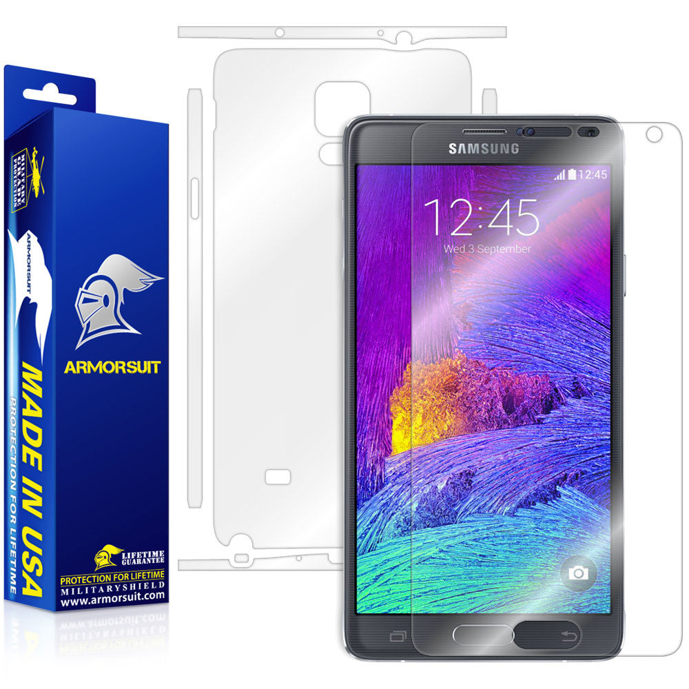 Samsung Galaxy Note 4 Full Body Skin Protector