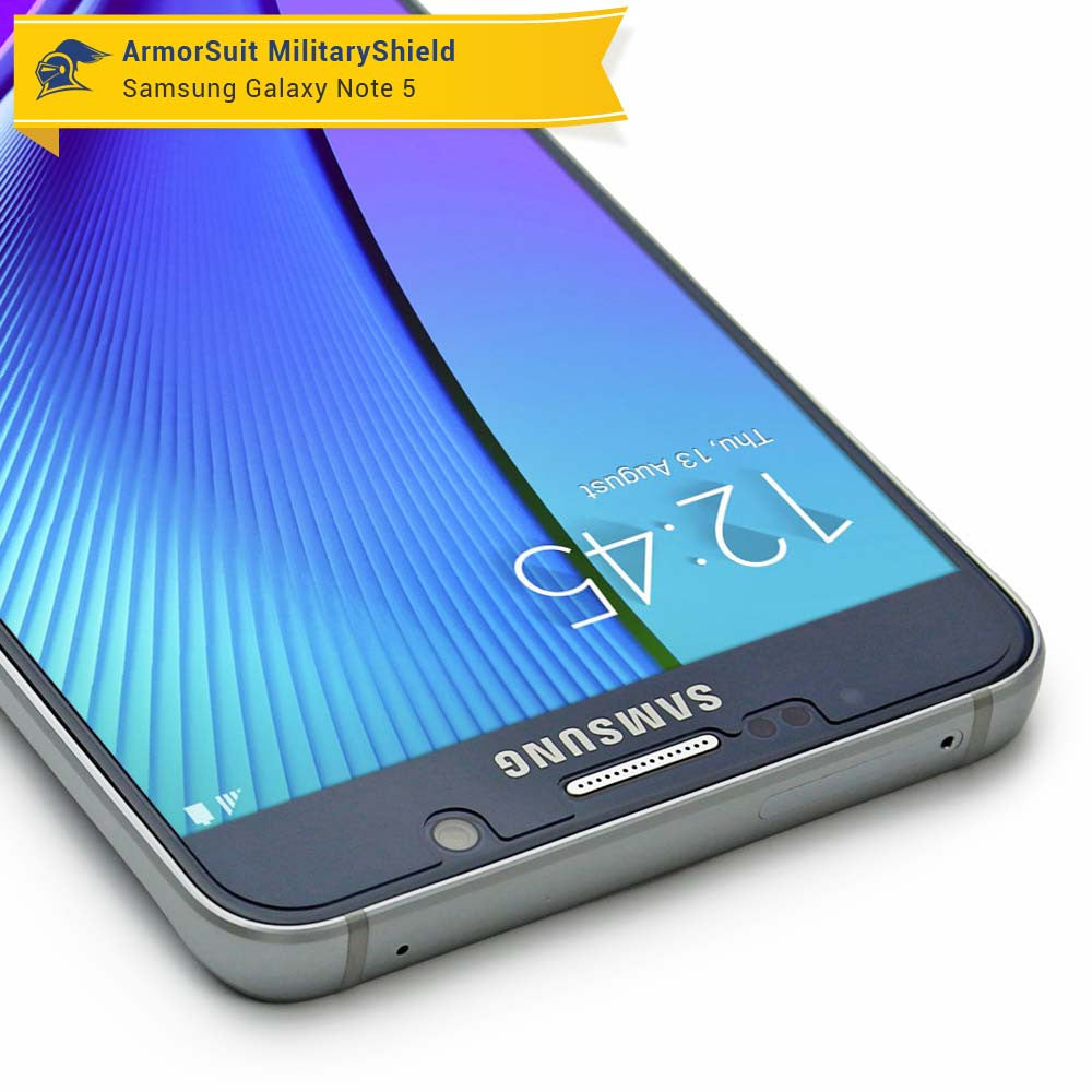 [2-Pack] Samsung Galaxy Note 5 Screen Protector (Case-Friendly)