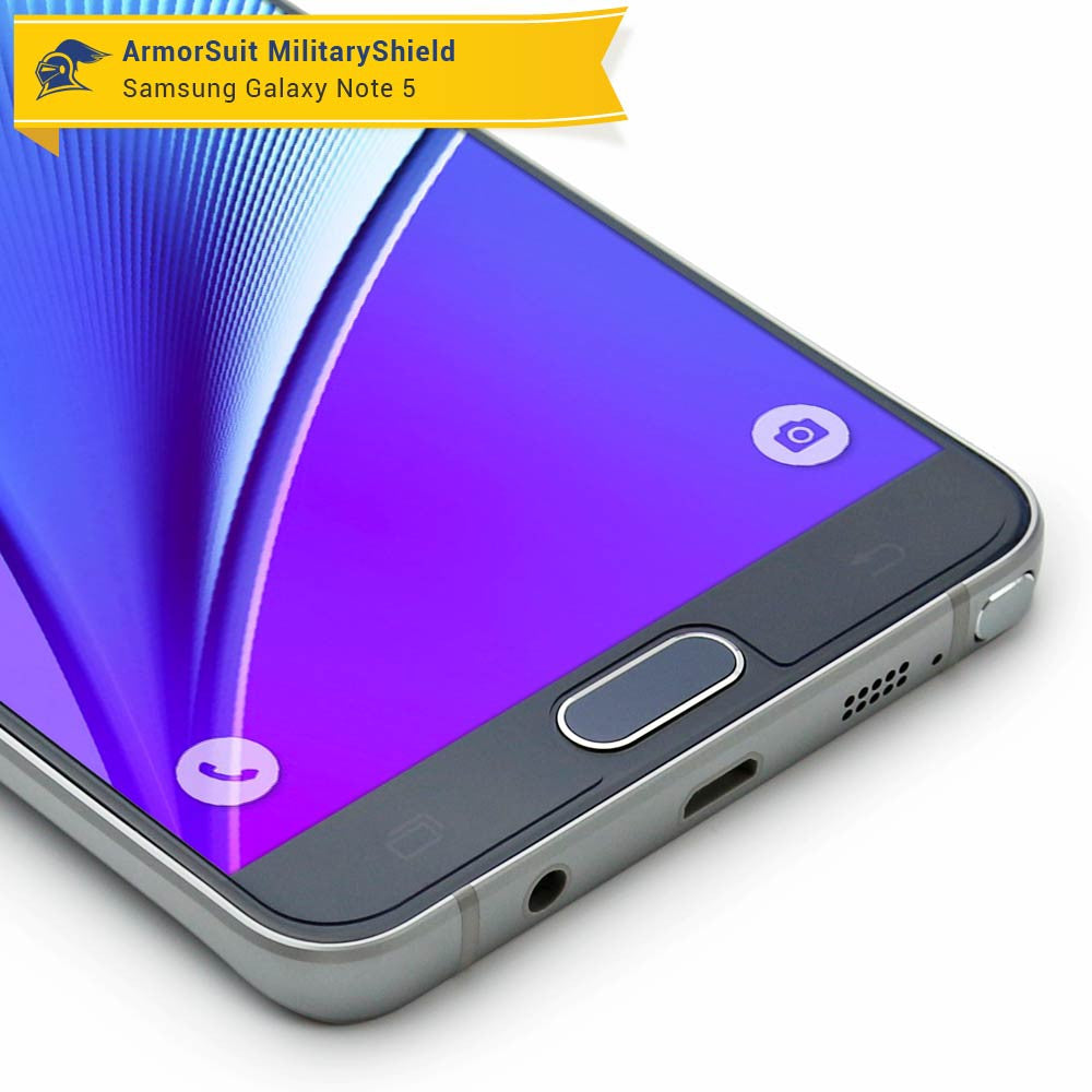 [2-Pack] Samsung Galaxy Note 5 Screen Protector (Case-Friendly)