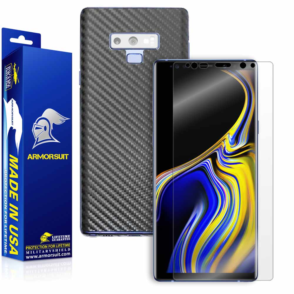 Samsung Galaxy Note 9 Carbon Fiber Skin Protector