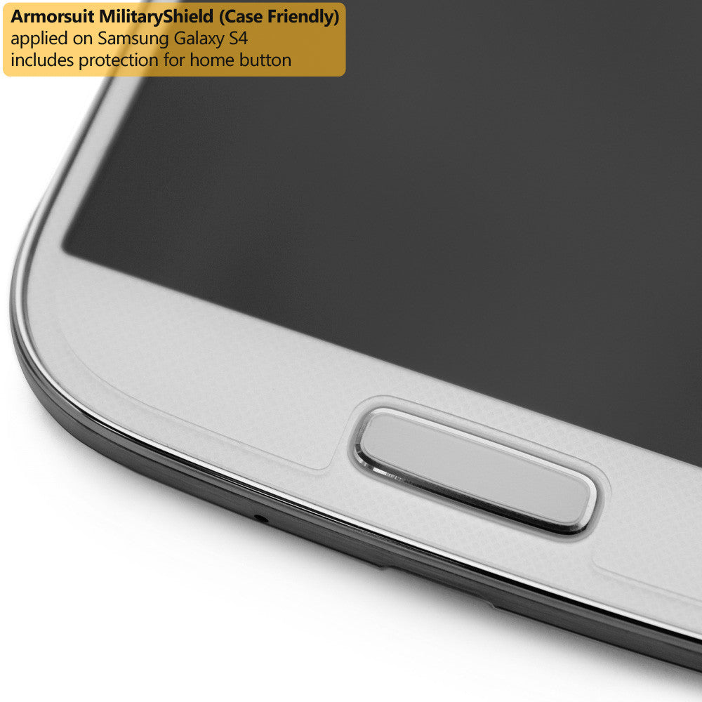 [2-Pack] Samsung Galaxy S4 Screen Protector (Case Friendly)