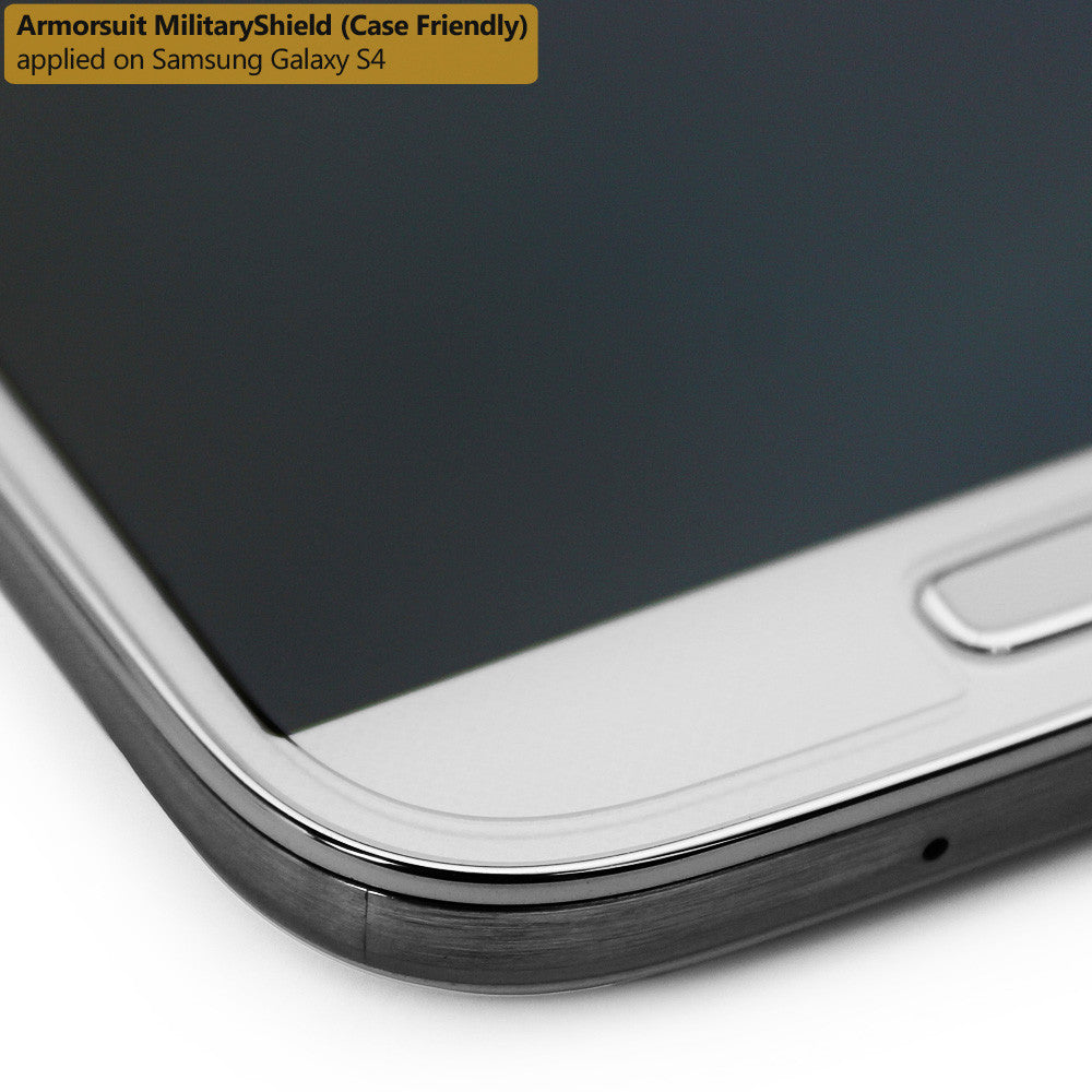 [2-Pack] Samsung Galaxy S4 Screen Protector (Case Friendly)