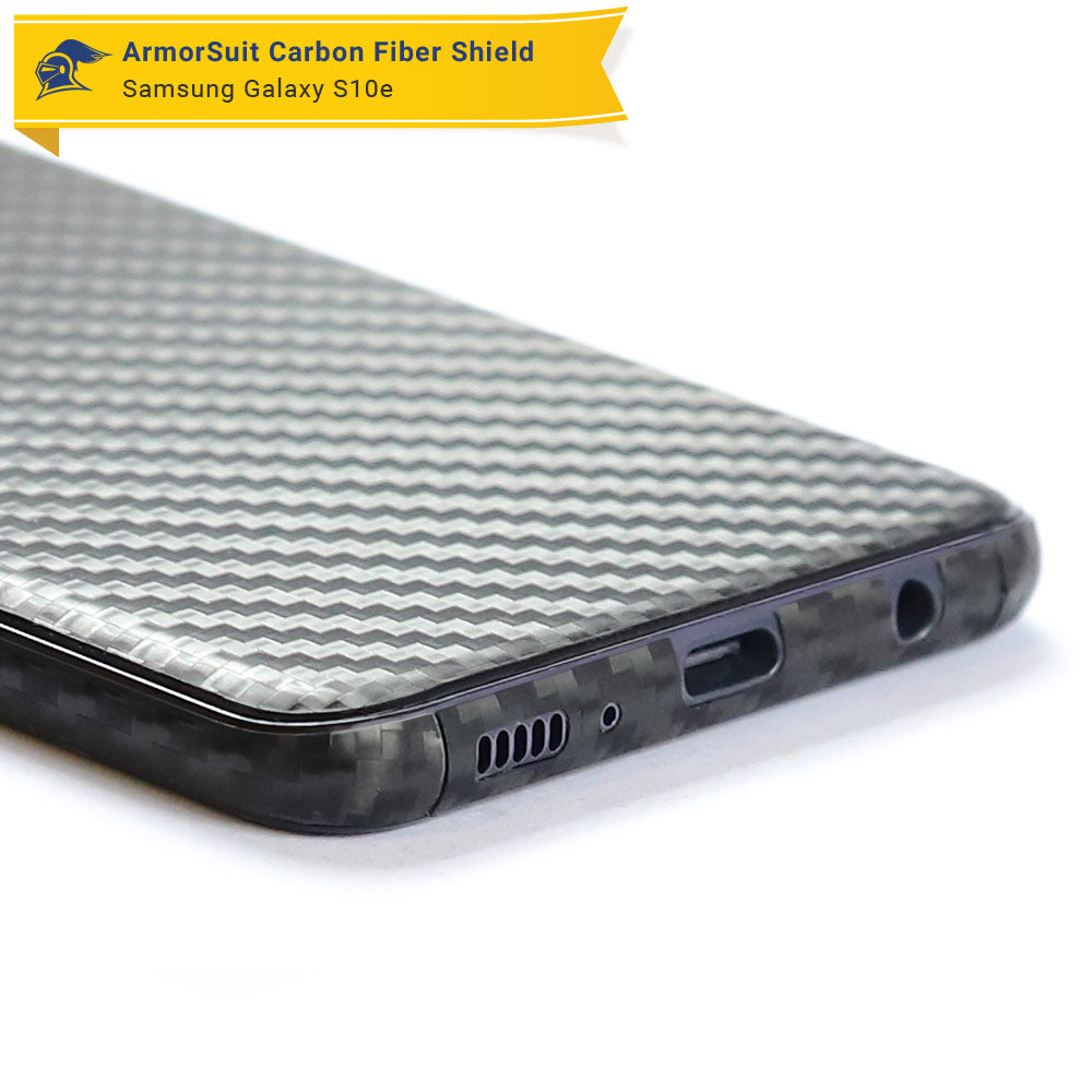 Samsung Galaxy S10e Carbon Fiber Skin Protector