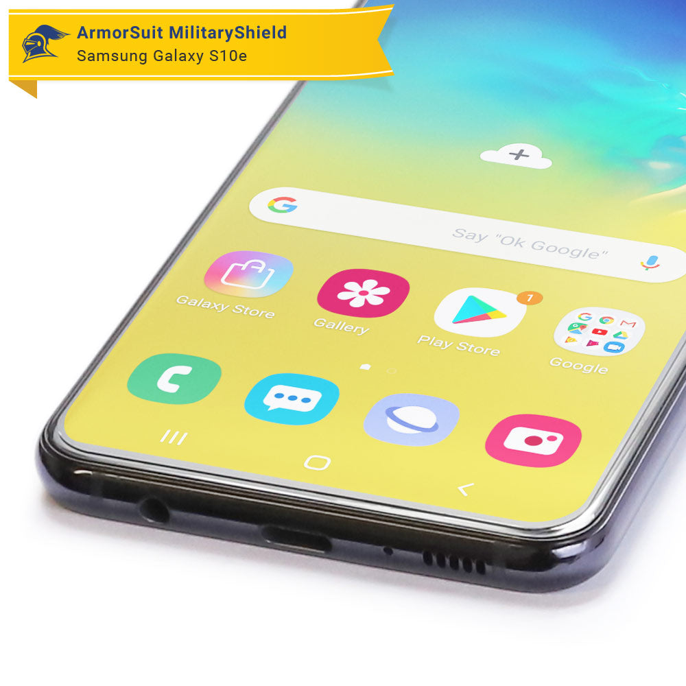 [2-Pack] Samsung Galaxy S10e Case-Friendly Screen Protectors