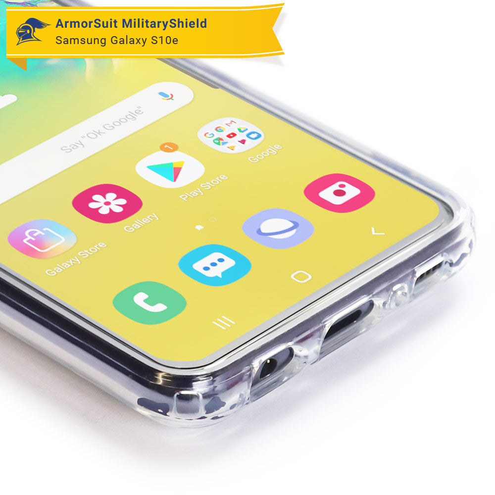 [2-Pack] Samsung Galaxy S10e Case-Friendly Screen Protectors