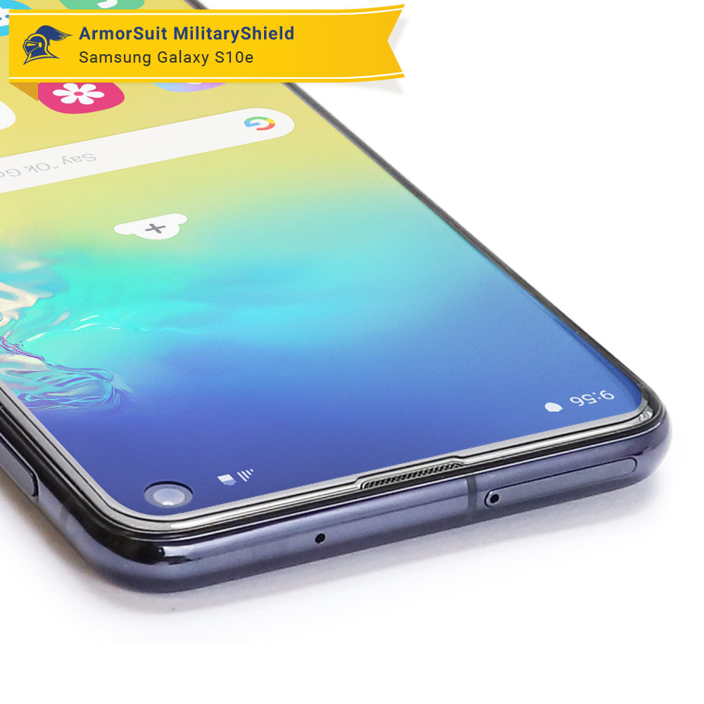 [2-Pack] Samsung Galaxy S10e Matte Case-Friendly Screen Protector