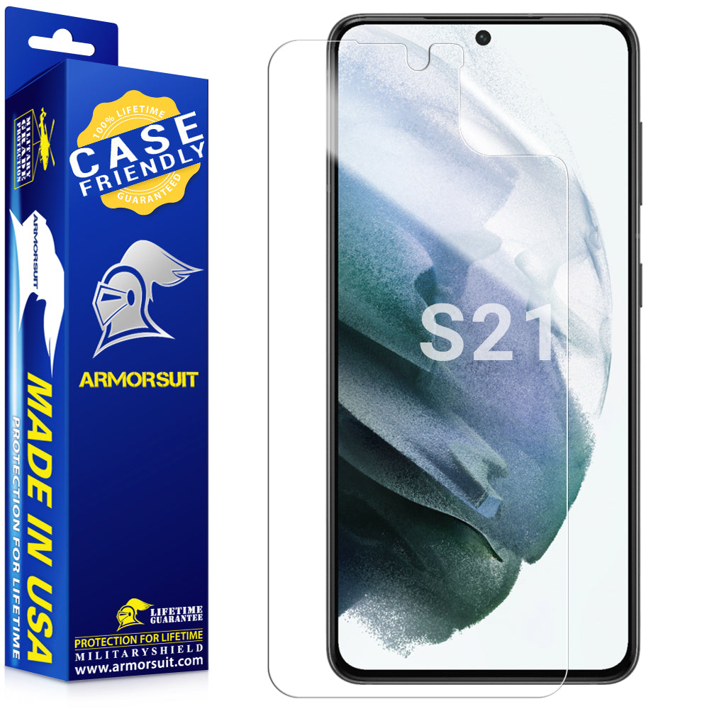 [2-Pack] Samsung Galaxy S21 Screen Protector (6.2) - Case-Friendly
