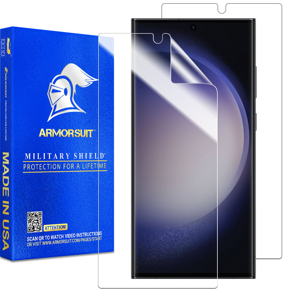[2 Pack] ArmorSuit Samsung Galaxy S23 Ultra 5G (2023) Screen Protector