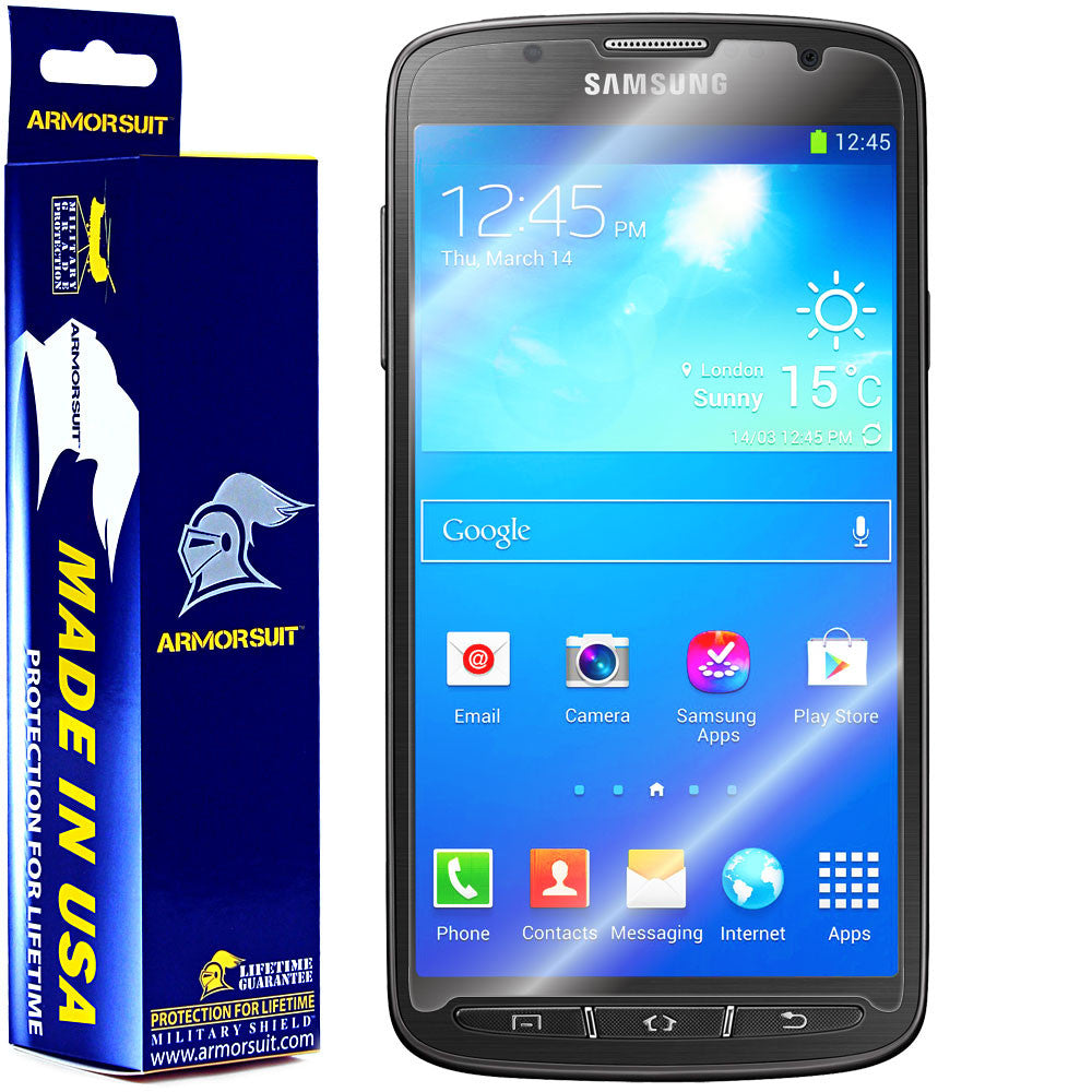[2-Pack] Samsung Galaxy S4 Active Screen Protector (Case Friendly)