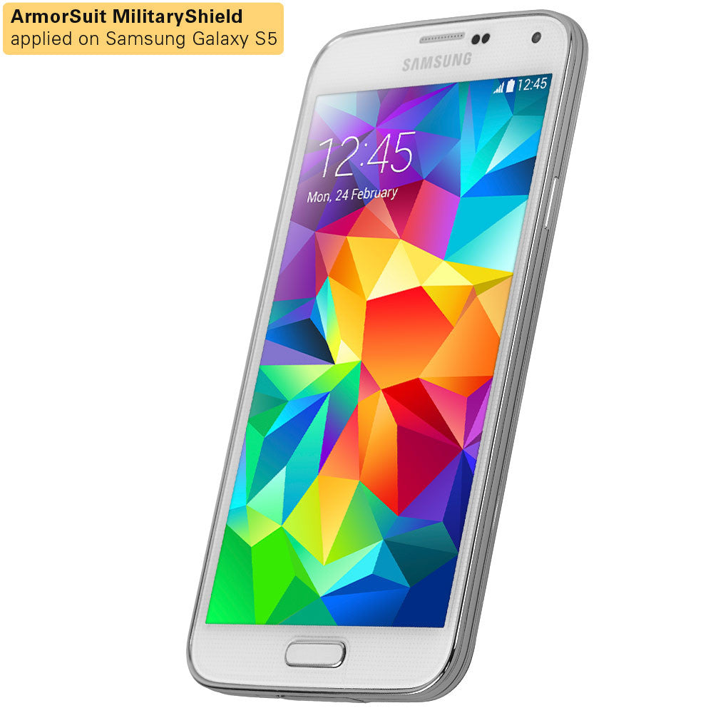 [2-Pack] Samsung Galaxy S5 Screen Protector (Case Friendly)