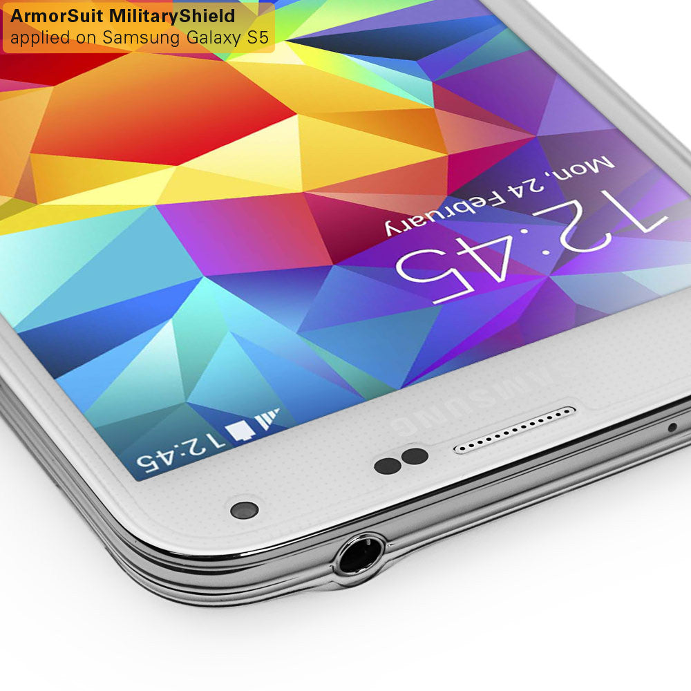 [2-Pack] Samsung Galaxy S5 Screen Protector (Case Friendly)