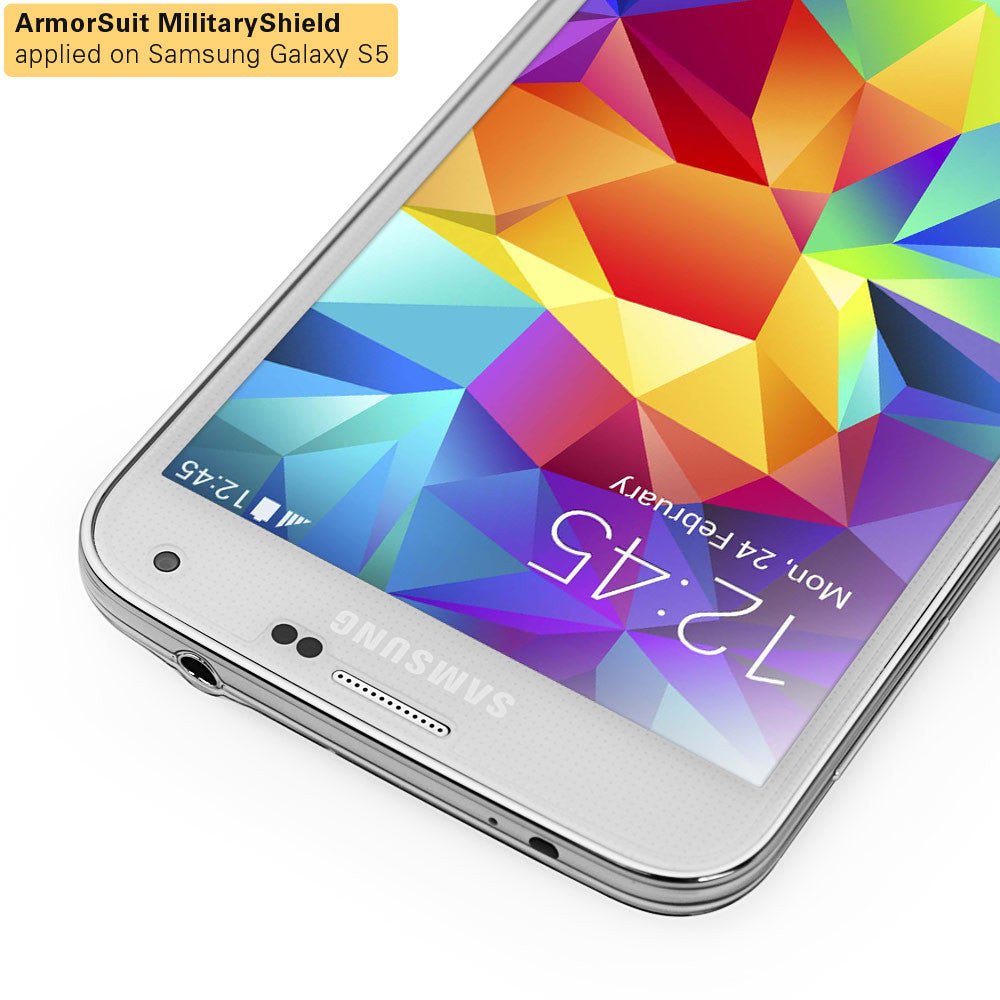 [2-Pack] Samsung Galaxy S5 Screen Protector (Case Friendly)