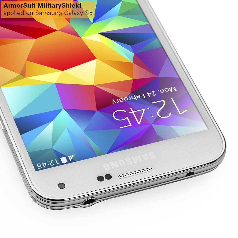 [2-Pack] Samsung Galaxy S5 Screen Protector (Case Friendly)