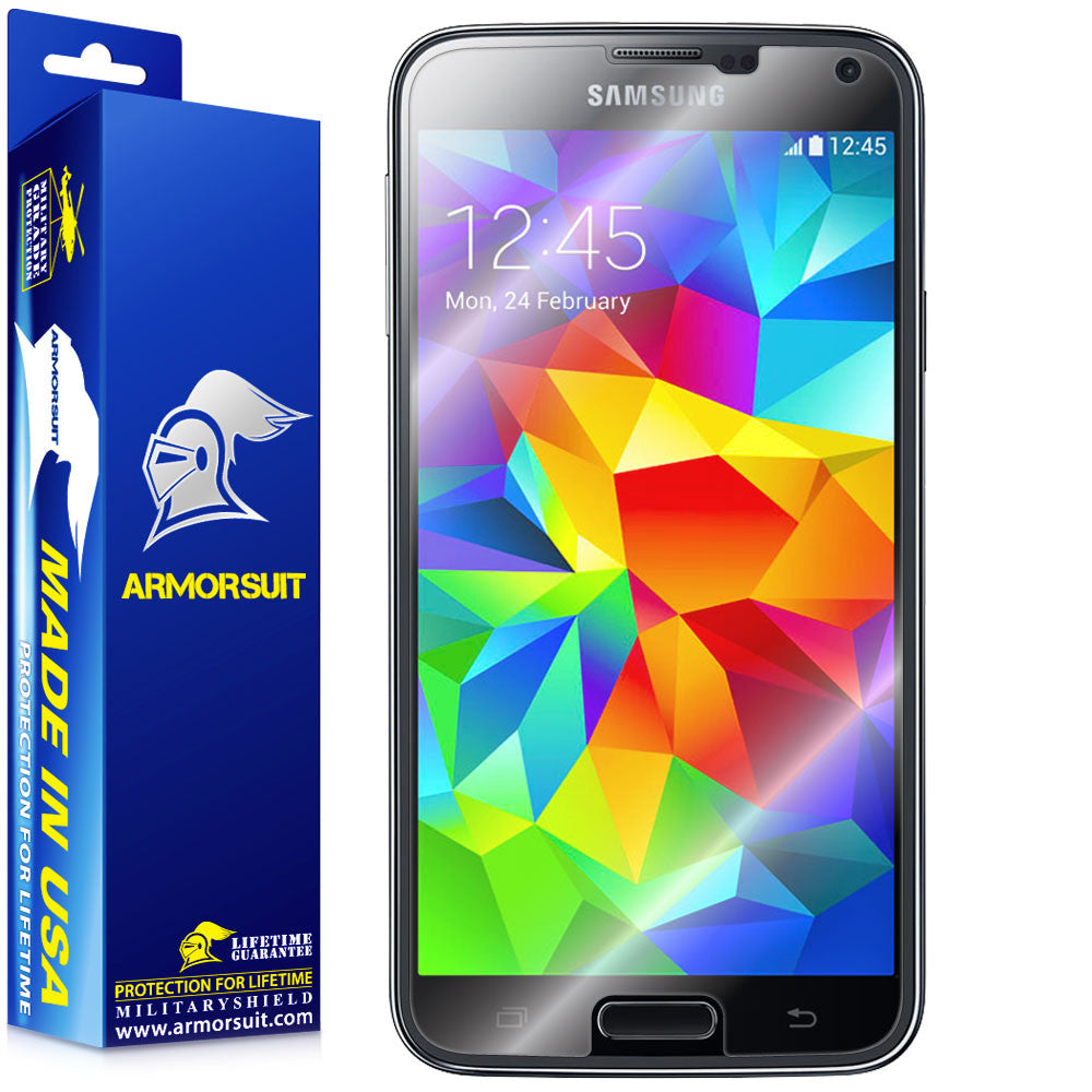[2-Pack] Samsung Galaxy S5 Screen Protector (Case Friendly)