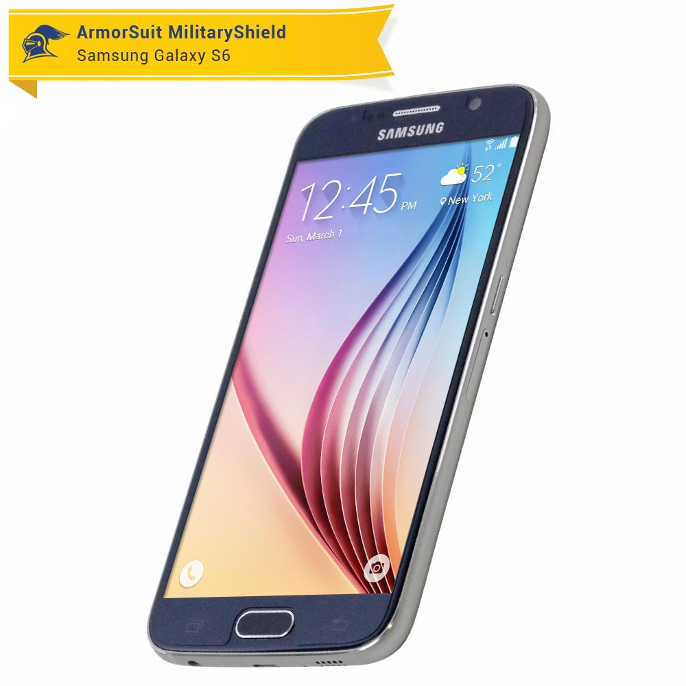 [2-Pack] Samsung Galaxy S6 Screen Protector (Case Friendly)