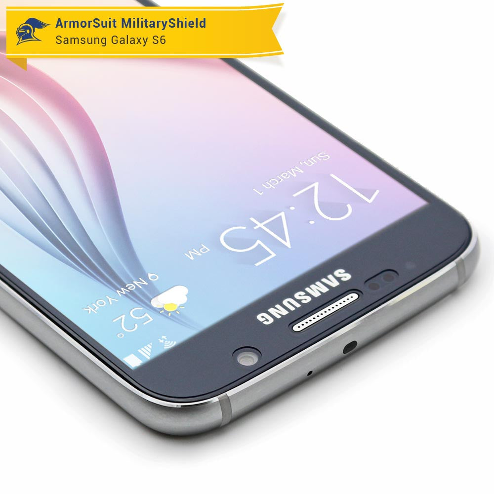 [2-Pack] Samsung Galaxy S6 Anti-Glare (Matte) Screen Protector
