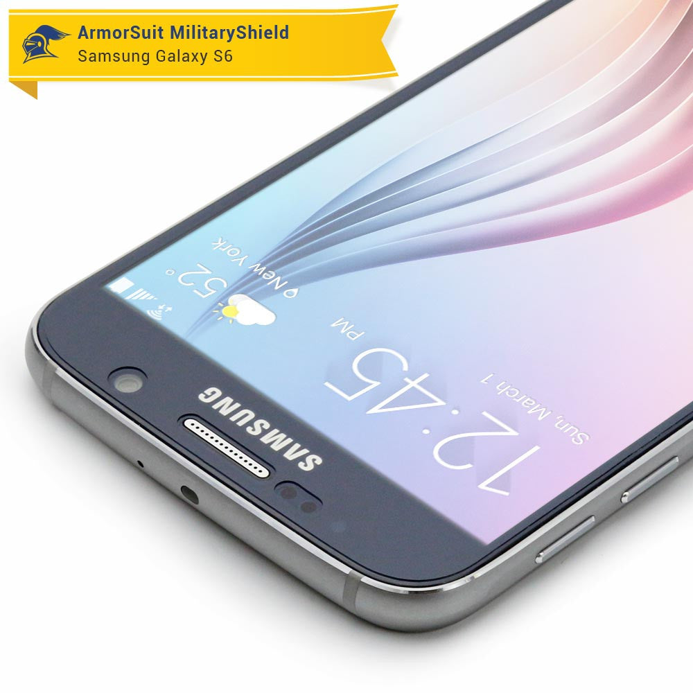 [2-Pack] Samsung Galaxy S6 Anti-Glare (Matte) Screen Protector