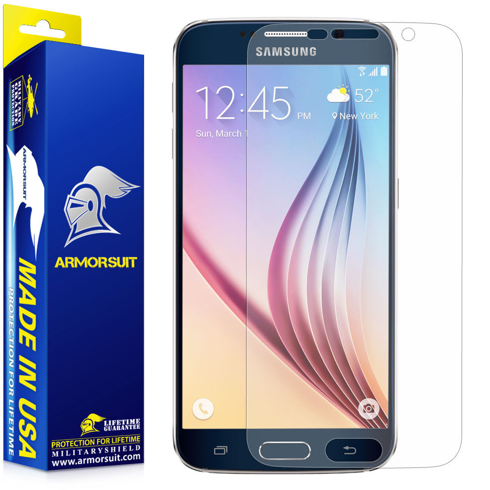 [2-Pack] Samsung Galaxy S6 Anti-Glare (Matte) Screen Protector