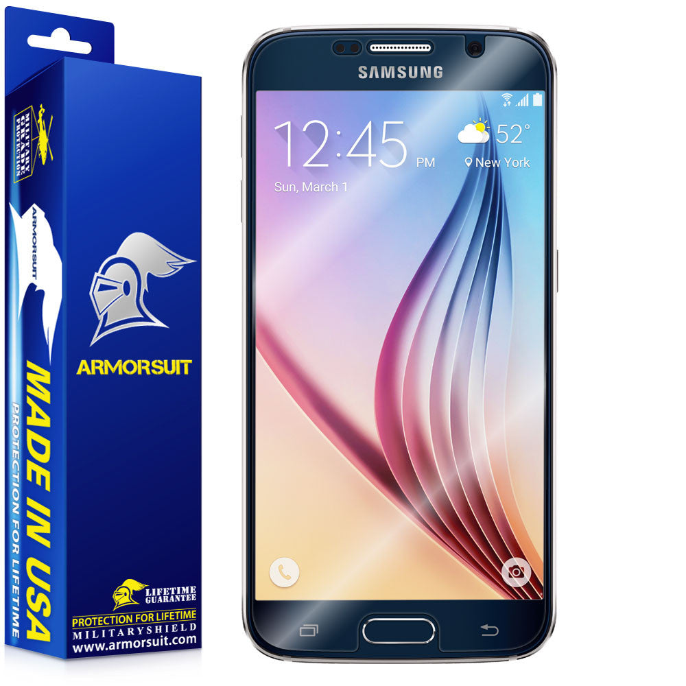 [2-Pack] Samsung Galaxy S6 Screen Protector (Case Friendly)