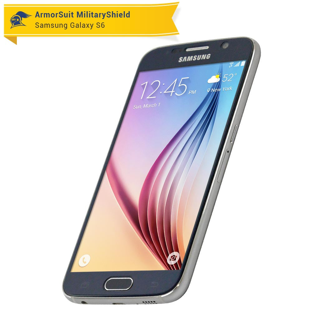 [2-Pack] Samsung Galaxy S6 Screen Protector [Full Coverage]