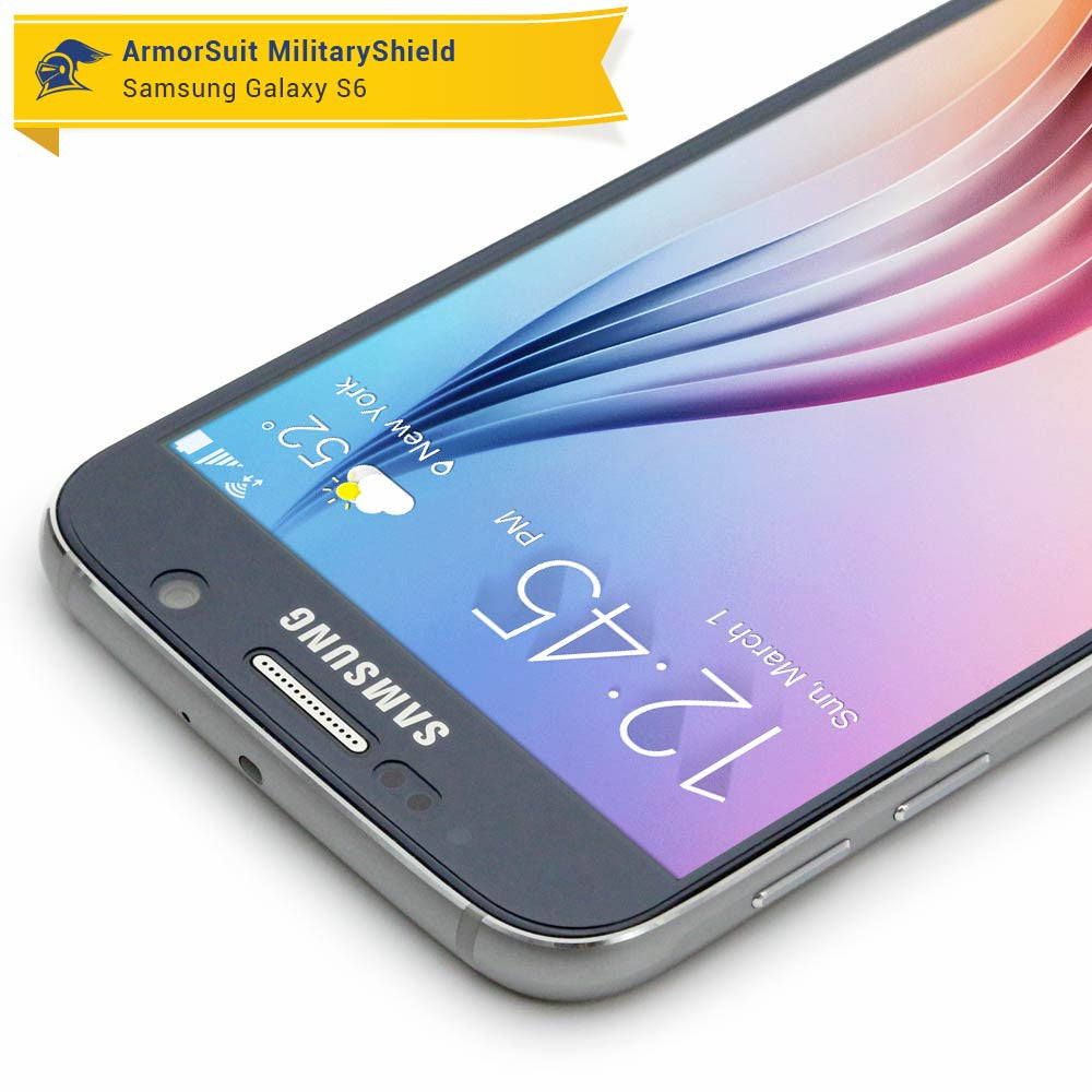 [2-Pack] Samsung Galaxy S6 Screen Protector [Full Coverage]