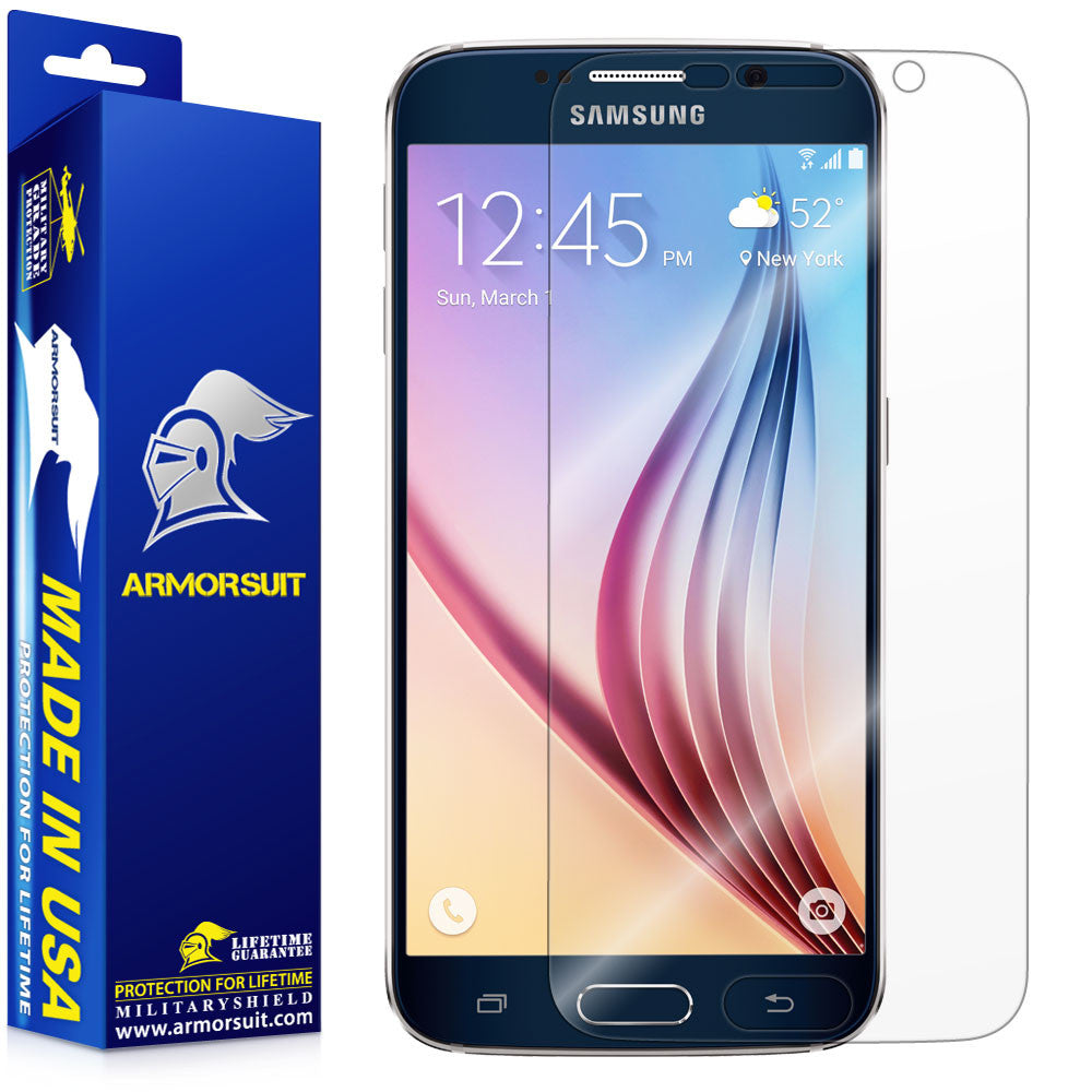 [2-Pack] Samsung Galaxy S6 Screen Protector [Full Coverage]