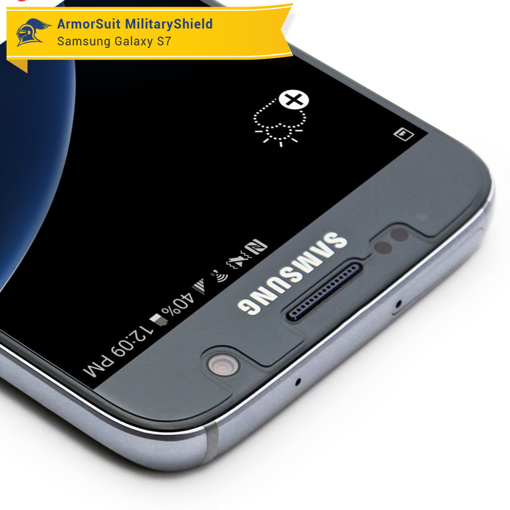 [2-Pack] Samsung Galaxy S7 Screen Protector (Case Friendly)