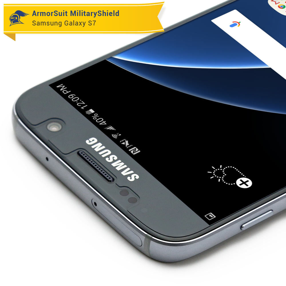[2-Pack] Samsung Galaxy S7 Screen Protector (Case Friendly)