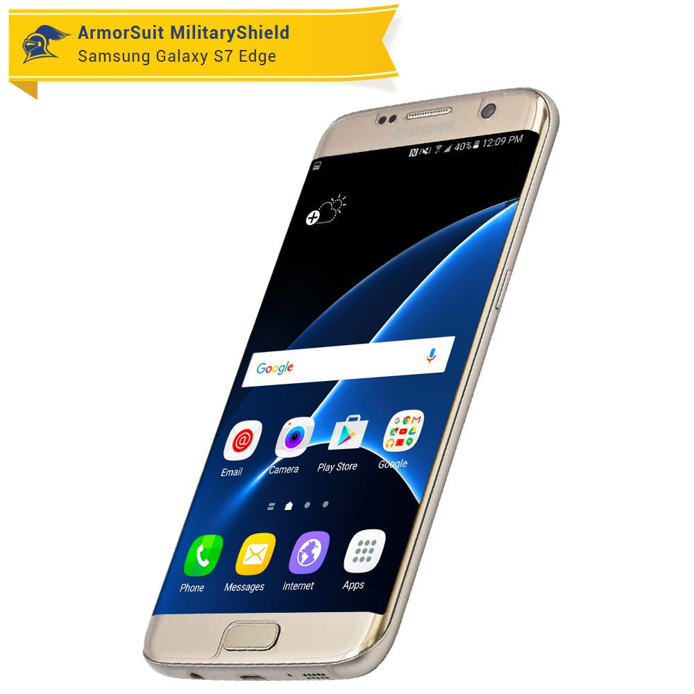 [2-Pack] Samsung Galaxy S7 Edge Screen Protector [Case Friendly]