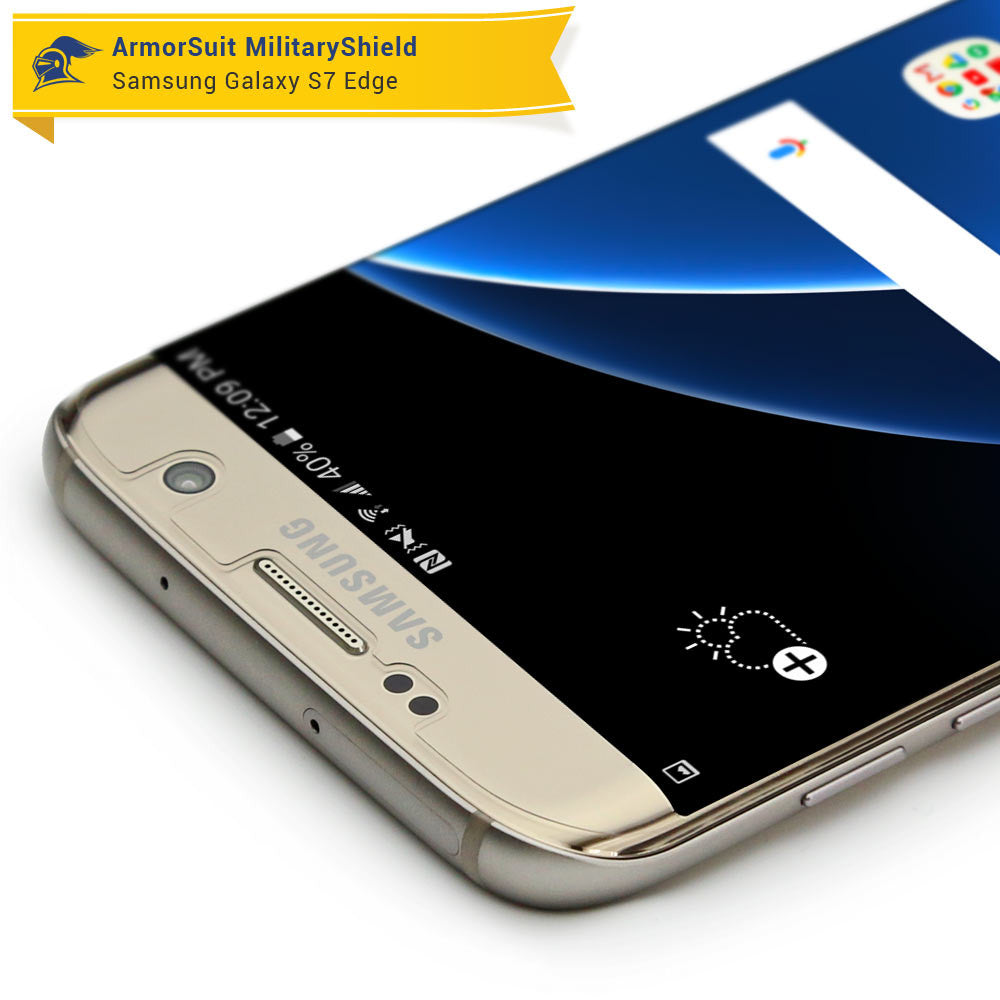 [2-Pack] Samsung Galaxy S7 Edge Screen Protector [Case Friendly]