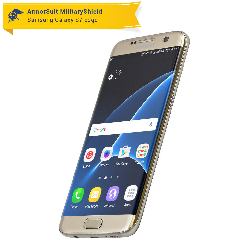 [2-Pack] Samsung Galaxy S7 Edge Anti-Glare Screen Protector [Full Coverage] - Matte
