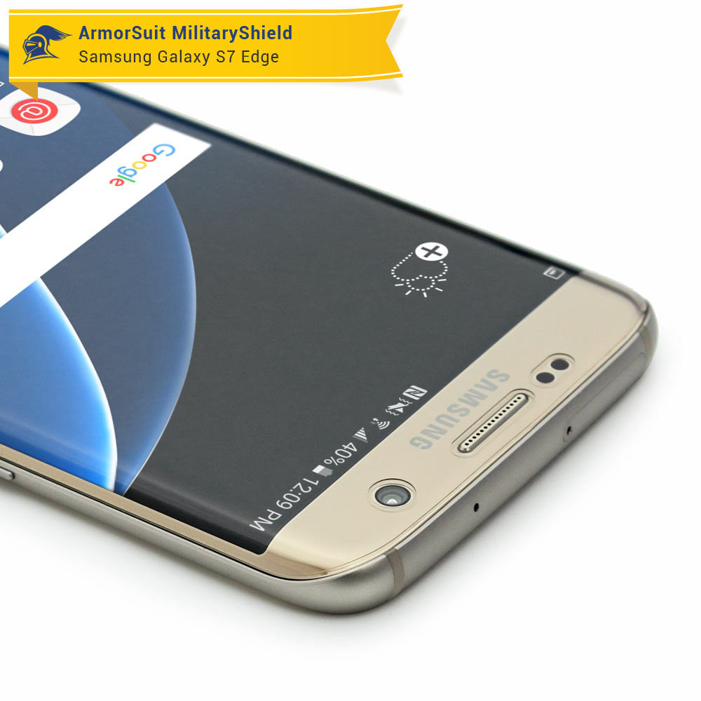 [2-Pack] Samsung Galaxy S7 Edge Anti-Glare Screen Protector [Full Coverage] - Matte