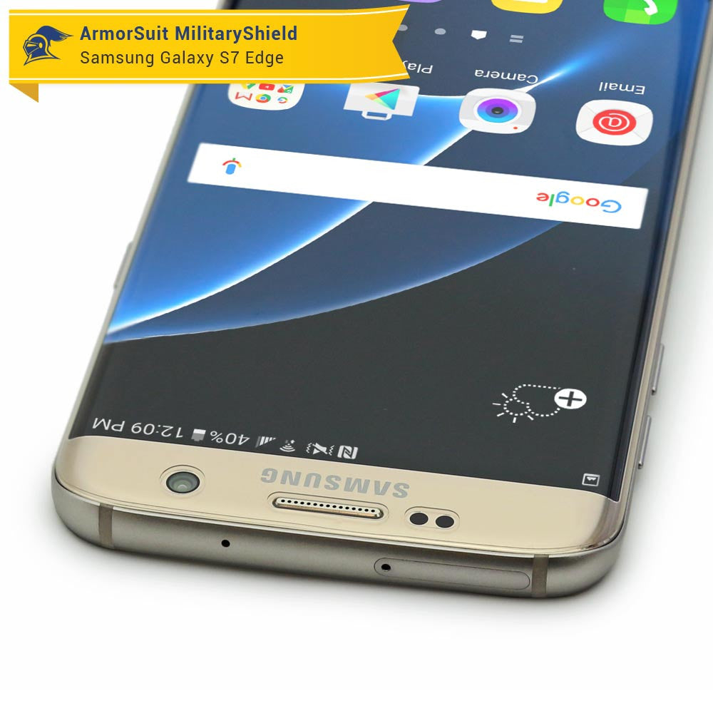 [2-Pack] Samsung Galaxy S7 Edge Anti-Glare Screen Protector [Full Coverage] - Matte