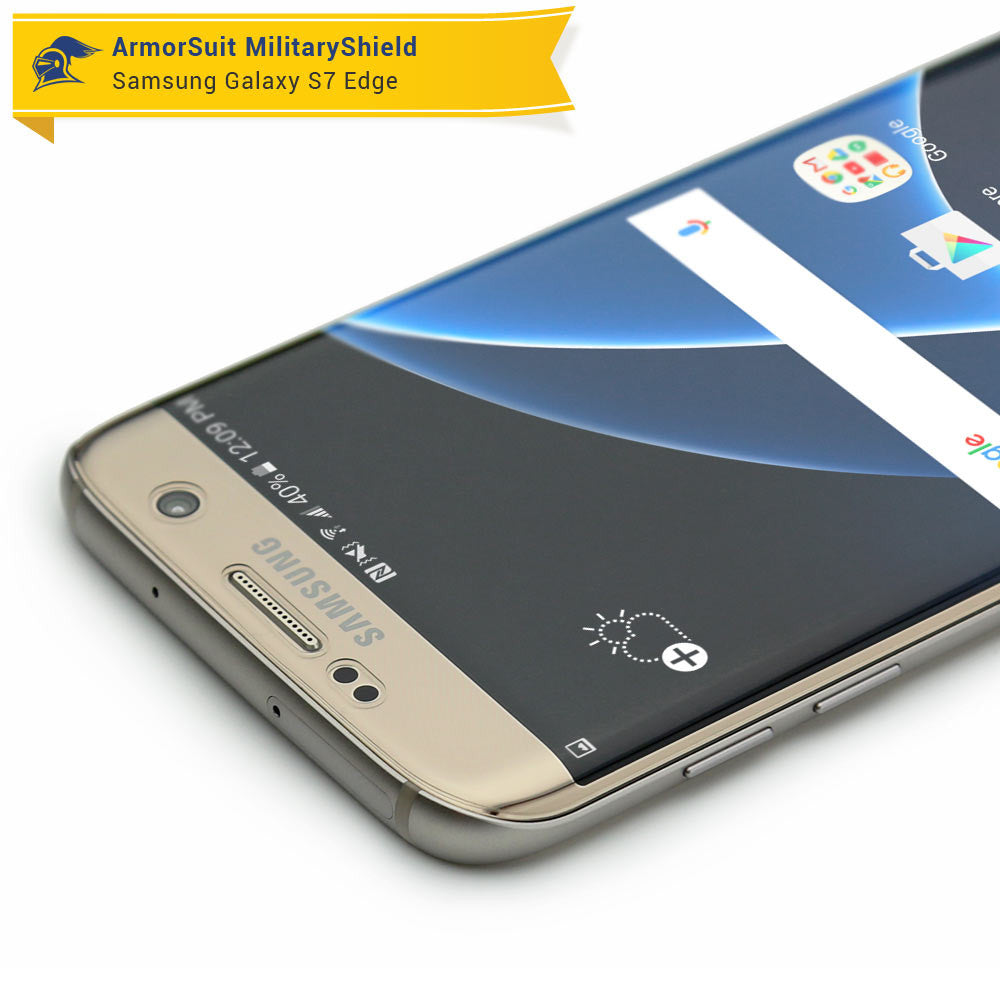 [2-Pack] Samsung Galaxy S7 Edge Anti-Glare Screen Protector [Full Coverage] - Matte