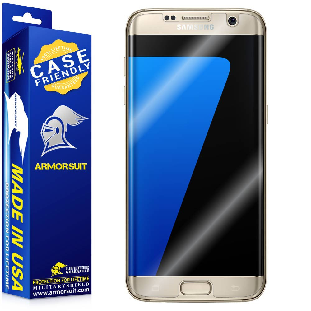 [2-Pack] Samsung Galaxy S7 Edge Screen Protector [Case Friendly]