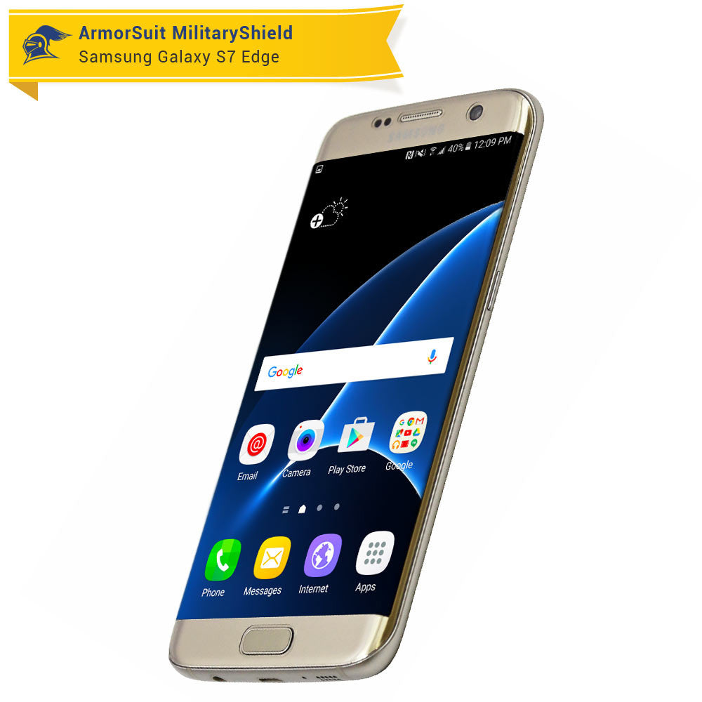 [2-Pack] Samsung Galaxy S7 Edge Screen Protector [Full Coverage]