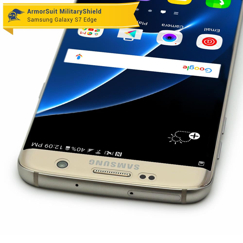 [2-Pack] Samsung Galaxy S7 Edge Screen Protector [Full Coverage]