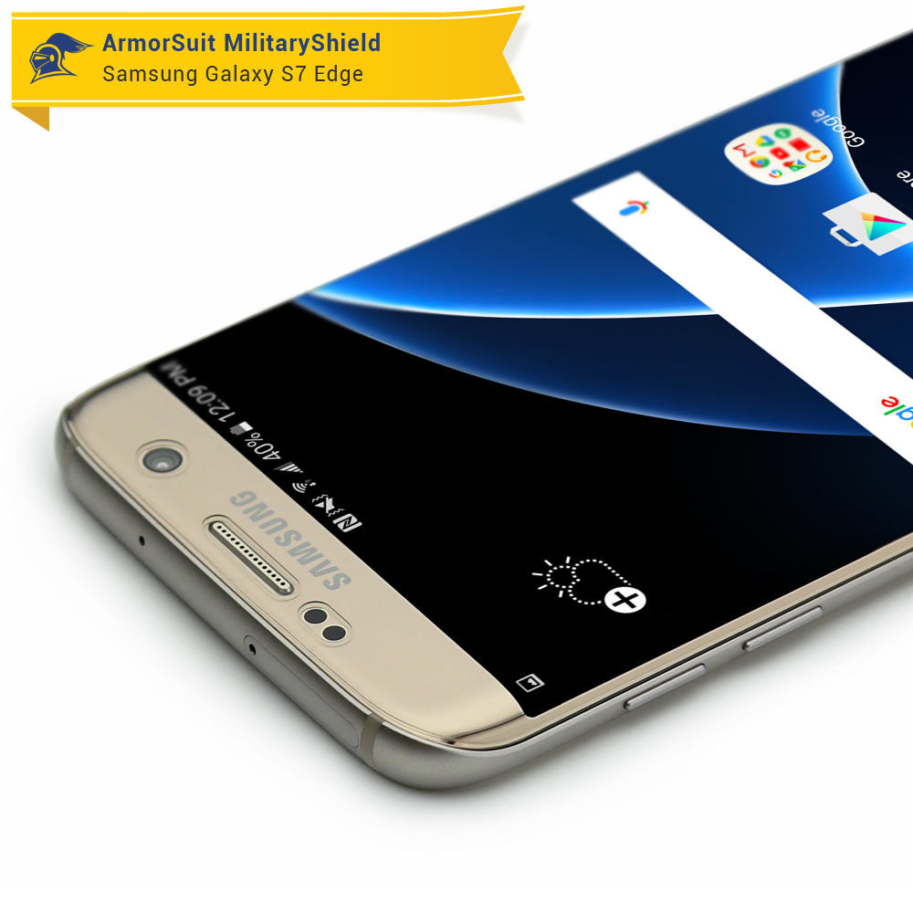 [2-Pack] Samsung Galaxy S7 Edge Screen Protector [Full Coverage]
