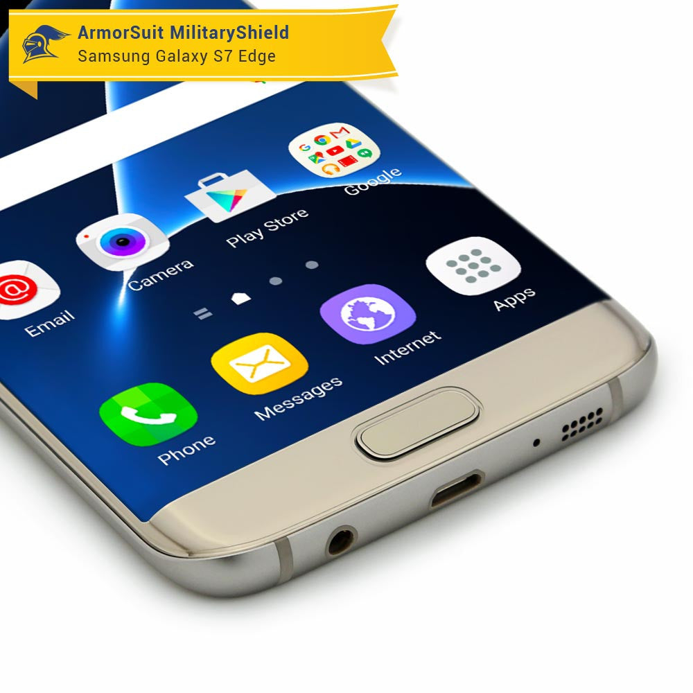 [2-Pack] Samsung Galaxy S7 Edge Screen Protector [Full Coverage]