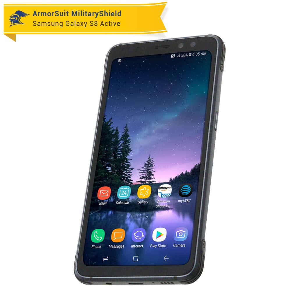 [2-Pack] Samsung Galaxy S8 Active Screen Protector