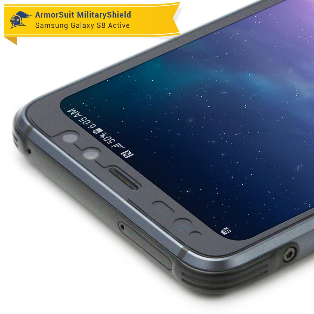 [2-Pack] Samsung Galaxy S8 Active Screen Protector