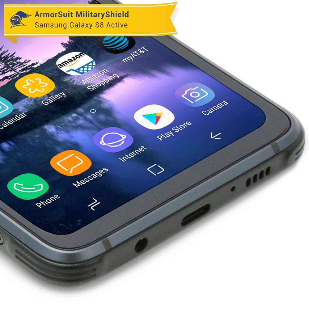 [2-Pack] Samsung Galaxy S8 Active Screen Protector