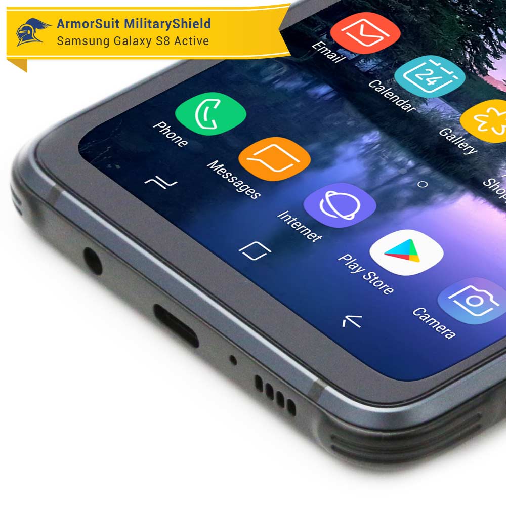 [2-Pack] Samsung Galaxy S8 Active Screen Protector