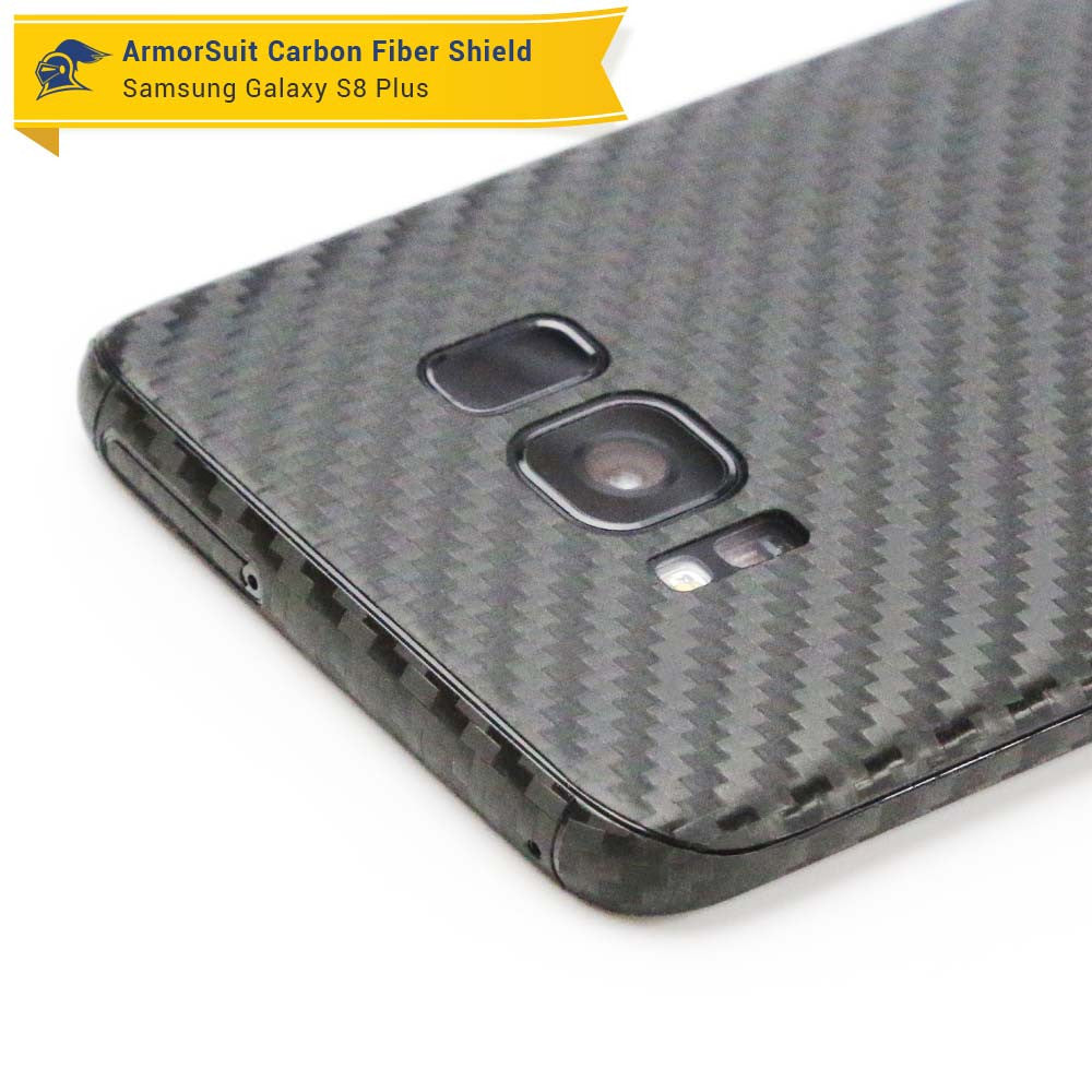 Samsung Galaxy S8 Plus Carbon Fiber Skin Protector